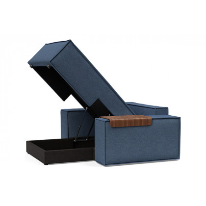 Innovation Living Newilla Lounger Chair with Wide Arms - 302 Weda Blue