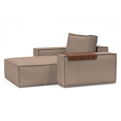 Innovation Living Newilla Lounger Chair with Wide Arms - 367 Halifax Wicker