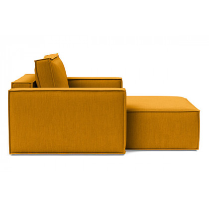 Innovation Living Newilla Lounger Chair with Standard Arms - 507 Elegance Burned Curry