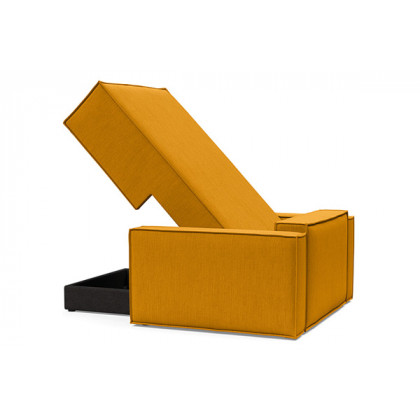 Innovation Living Newilla Lounger Chair with Standard Arms - 507 Elegance Burned Curry