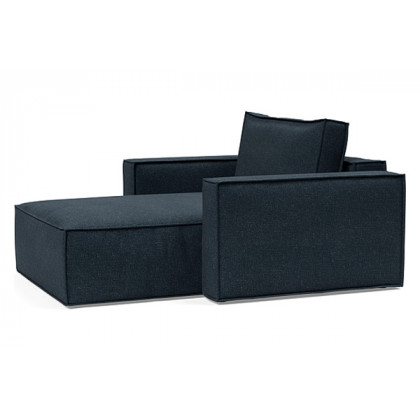 Innovation Living Newilla Lounger Chair with Standard Arms - 515 Nist Blue