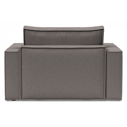 Innovation Living Newilla Lounger Chair with Standard Arms - 521 Mixed Dance Grey