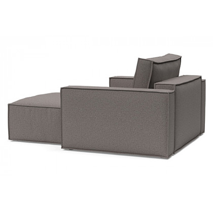 Innovation Living Newilla Lounger Chair with Standard Arms - 521 Mixed Dance Grey