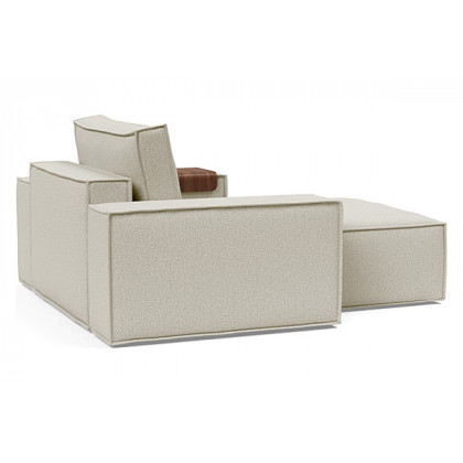 Innovation Living Newilla Lounger Chair with Wide Arms - 527 Mixed Dance Natural