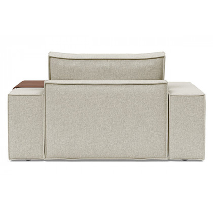 Innovation Living Newilla Lounger Chair with Wide Arms - 527 Mixed Dance Natural