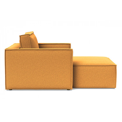 Innovation Living Newilla Lounger Chair with Slim Arms - 536 Bouclé Ochre