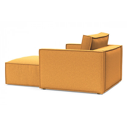 Innovation Living Newilla Lounger Chair with Slim Arms - 536 Bouclé Ochre