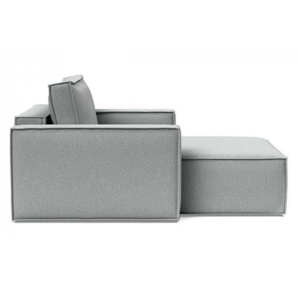 Innovation Living Newilla Lounger Chair with Standard Arms - 538 Melange Light Grey