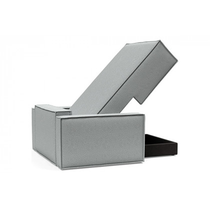 Innovation Living Newilla Lounger Chair with Standard Arms - 538 Melange Light Grey