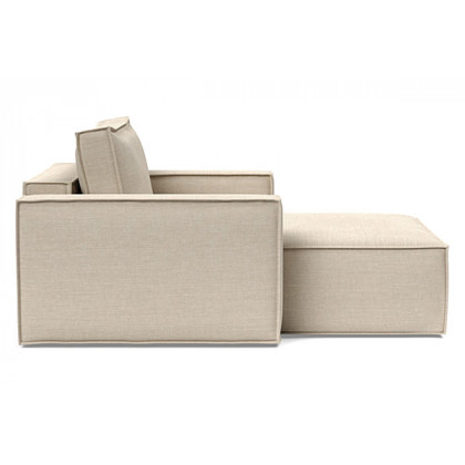 Innovation Living Newilla Lounger Chair with Standard Arms - 586 Phobos Latte