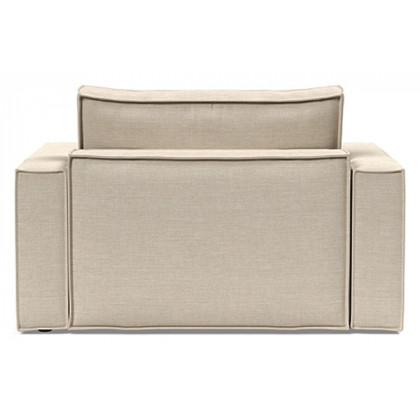 Innovation Living Newilla Lounger Chair with Standard Arms - 586 Phobos Latte