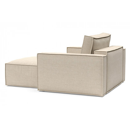 Innovation Living Newilla Lounger Chair with Standard Arms - 586 Phobos Latte
