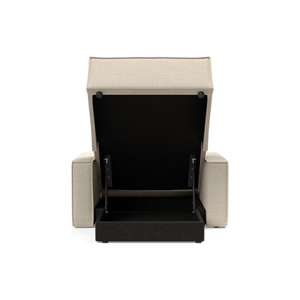Innovation Living Newilla Lounger Chair with Standard Arms - 586 Phobos Latte