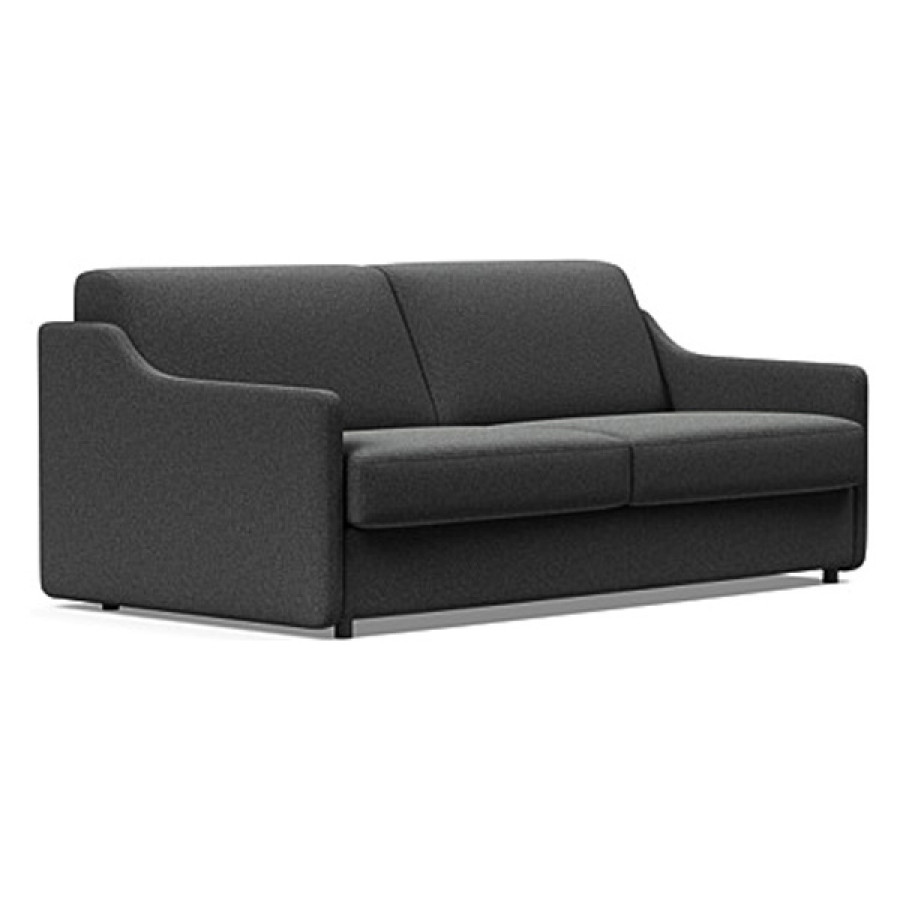 Innovation Living Carnell Sofa Bed With Slope Arms - 529 Bouclé Charcoal