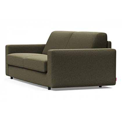Innovation Living Carnell Sofa Bed With Standard Arms - 535 Bouclé Forest Green