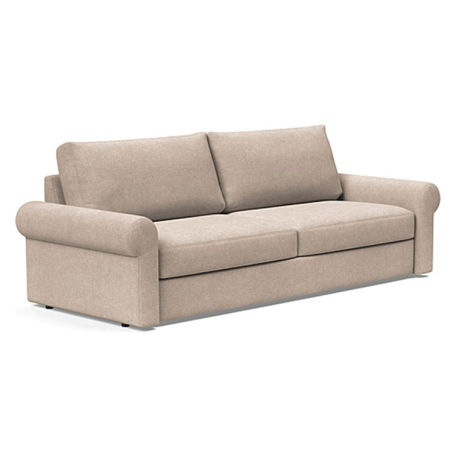 Innovation Living Vilander Sofa Bed With Roll Arms - 257 Adario Taupe