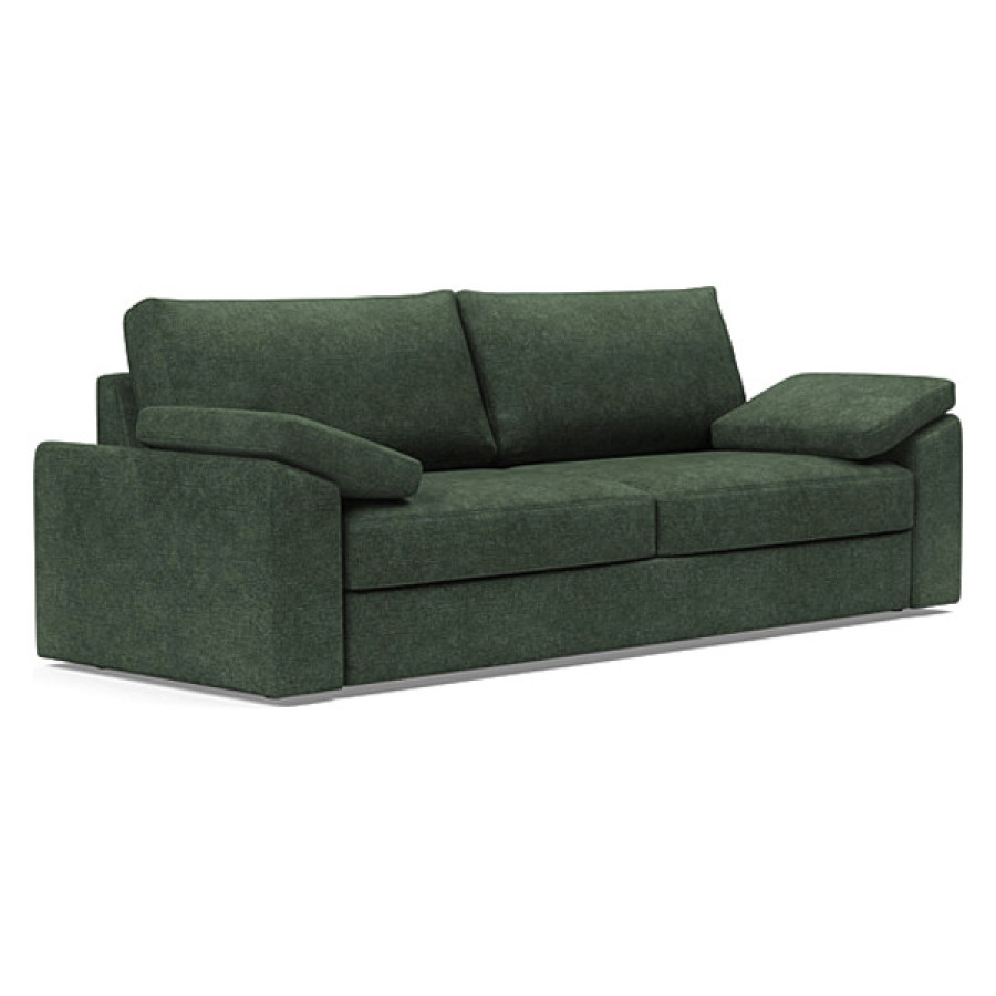 Innovation Living Vilander Sofa Bed With Cushion Arms - 281 Avella Pine Green