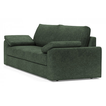 Innovation Living Vilander Sofa Bed With Cushion Arms - 281 Avella Pine Green