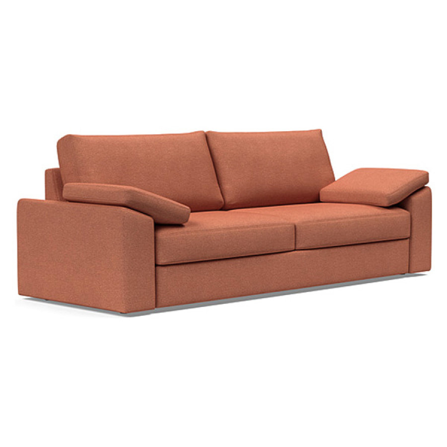 Innovation Living Vilander Sofa Bed With Cushion Arms - 301 Weda Rust