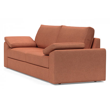 Innovation Living Vilander Sofa Bed With Cushion Arms - 301 Weda Rust