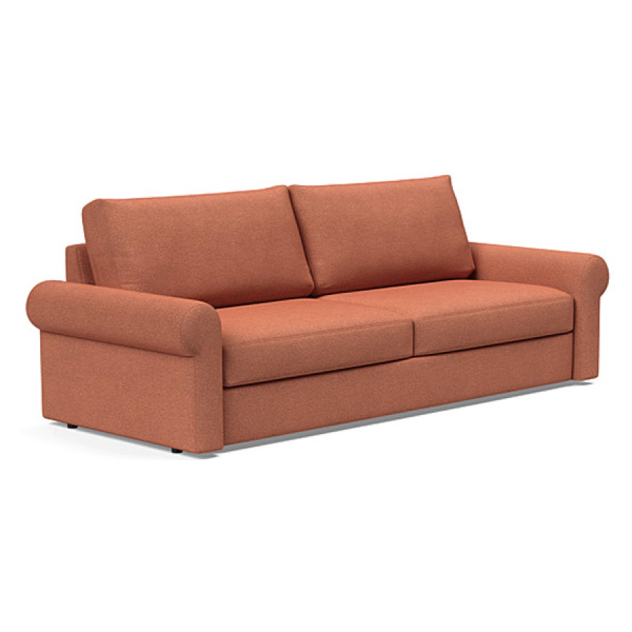 Innovation Living Vilander Sofa Bed With Roll Arms - 301 Weda Rust