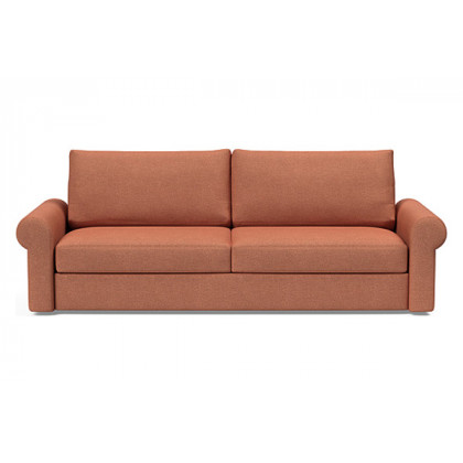 Innovation Living Vilander Sofa Bed With Roll Arms - 301 Weda Rust