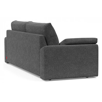 Innovation Living Vilander Sofa Bed With Cushion Arms - 350 Taura Deep Grey