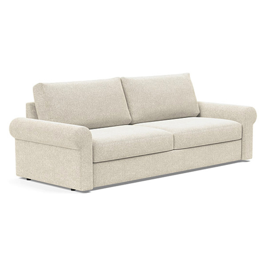 Innovation Living Vilander Sofa Bed With Roll Arms - 357 Taura Off White