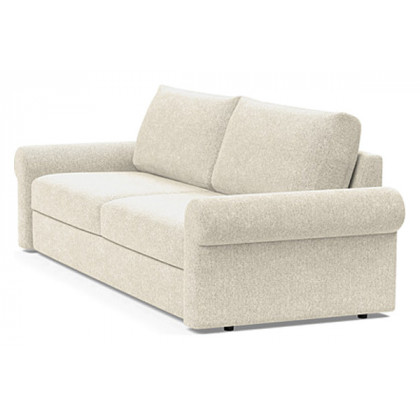 Innovation Living Vilander Sofa Bed With Roll Arms - 357 Taura Off White
