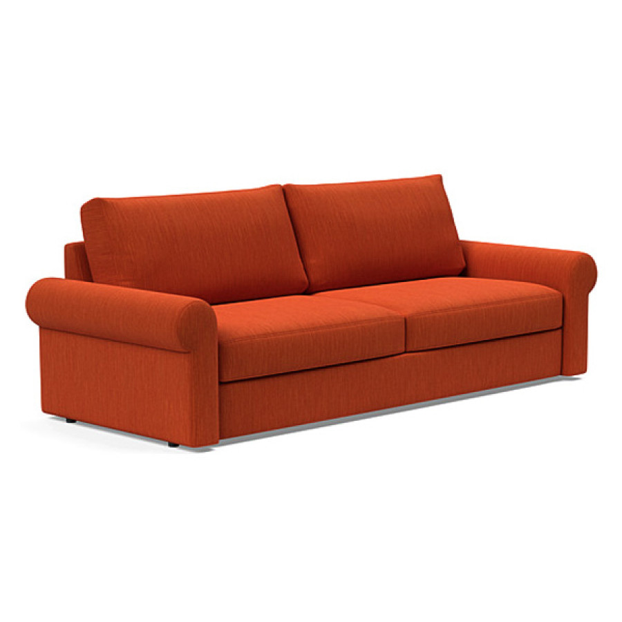 Innovation Living Vilander Sofa Bed With Roll Arms - 506 Elegance Paprika