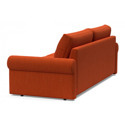 Innovation Living Vilander Sofa Bed With Roll Arms - 506 Elegance Paprika
