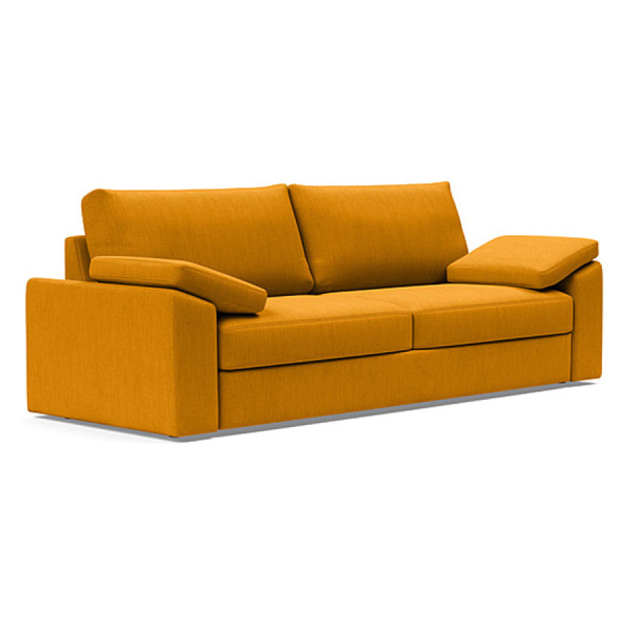 Innovation Living Vilander Sofa Bed With Cushion Arms - 507 Elegance Burned Curry