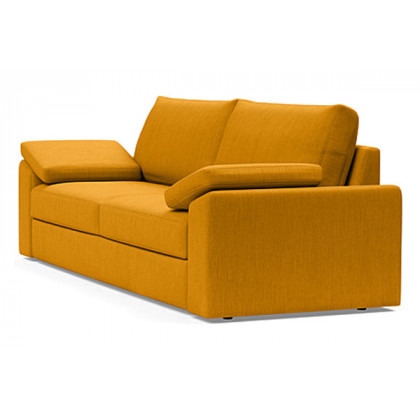 Innovation Living Vilander Sofa Bed With Cushion Arms - 507 Elegance Burned Curry