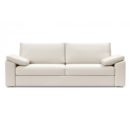 Innovation Living Vilander Sofa Bed With Cushion Arms - 531 Bouclé Off White