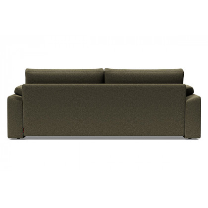 Innovation Living Vilander Sofa Bed With Cushion Arms - 535 Bouclé Forest Green