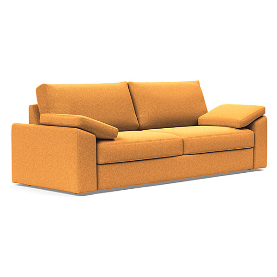 Innovation Living Vilander Sofa Bed With Cushion Arms - 536 Bouclé Ochre