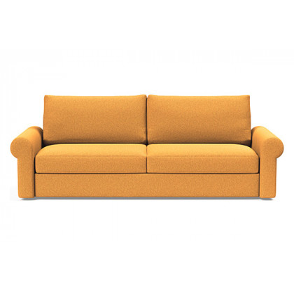 Innovation Living Vilander Sofa Bed With Roll Arms - 536 Bouclé Ochre