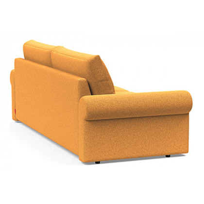 Innovation Living Vilander Sofa Bed With Roll Arms - 536 Bouclé Ochre