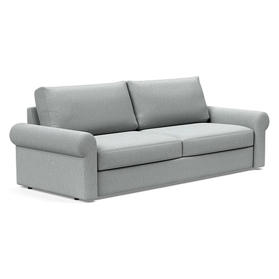 Innovation Living Vilander Sofa Bed With Roll Arms - 538 Melange Light Grey
