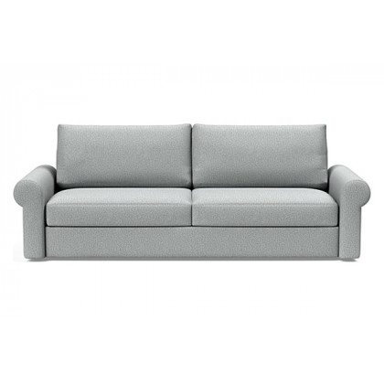 Innovation Living Vilander Sofa Bed With Roll Arms - 538 Melange Light Grey