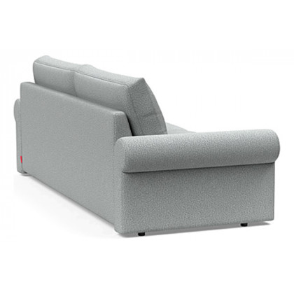 Innovation Living Vilander Sofa Bed With Roll Arms - 538 Melange Light Grey