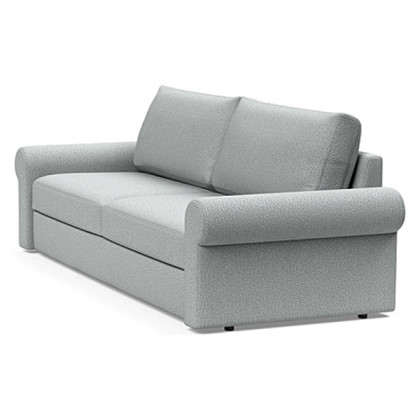 Innovation Living Vilander Sofa Bed With Roll Arms - 538 Melange Light Grey