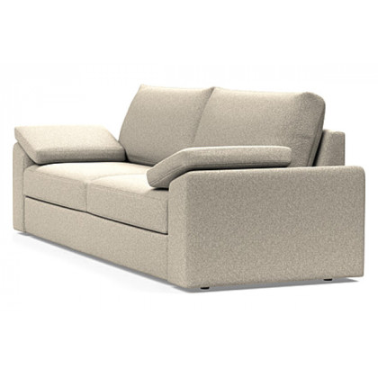 Innovation Living Vilander Sofa Bed With Cushion Arms - 539 Bouclé Beige