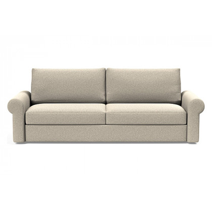 Innovation Living Vilander Sofa Bed With Roll Arms - 539 Bouclé Beige