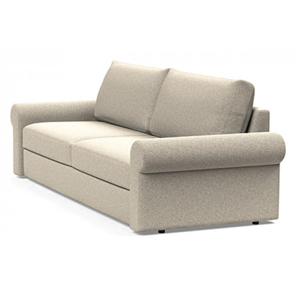 Innovation Living Vilander Sofa Bed With Roll Arms - 539 Bouclé Beige