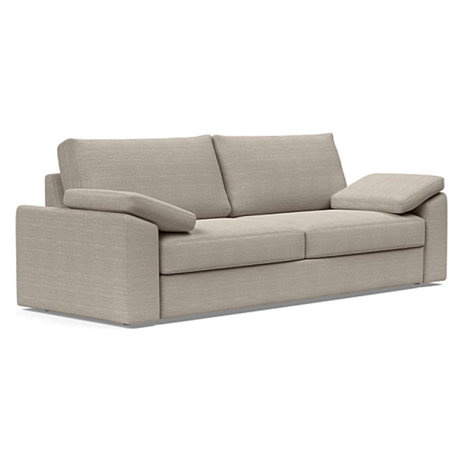 Innovation Living Vilander Sofa Bed With Cushion Arms - 579 Kenya Gravel