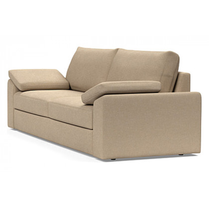 Innovation Living Vilander Sofa Bed With Cushion Arms - 587 Phobos Mocha