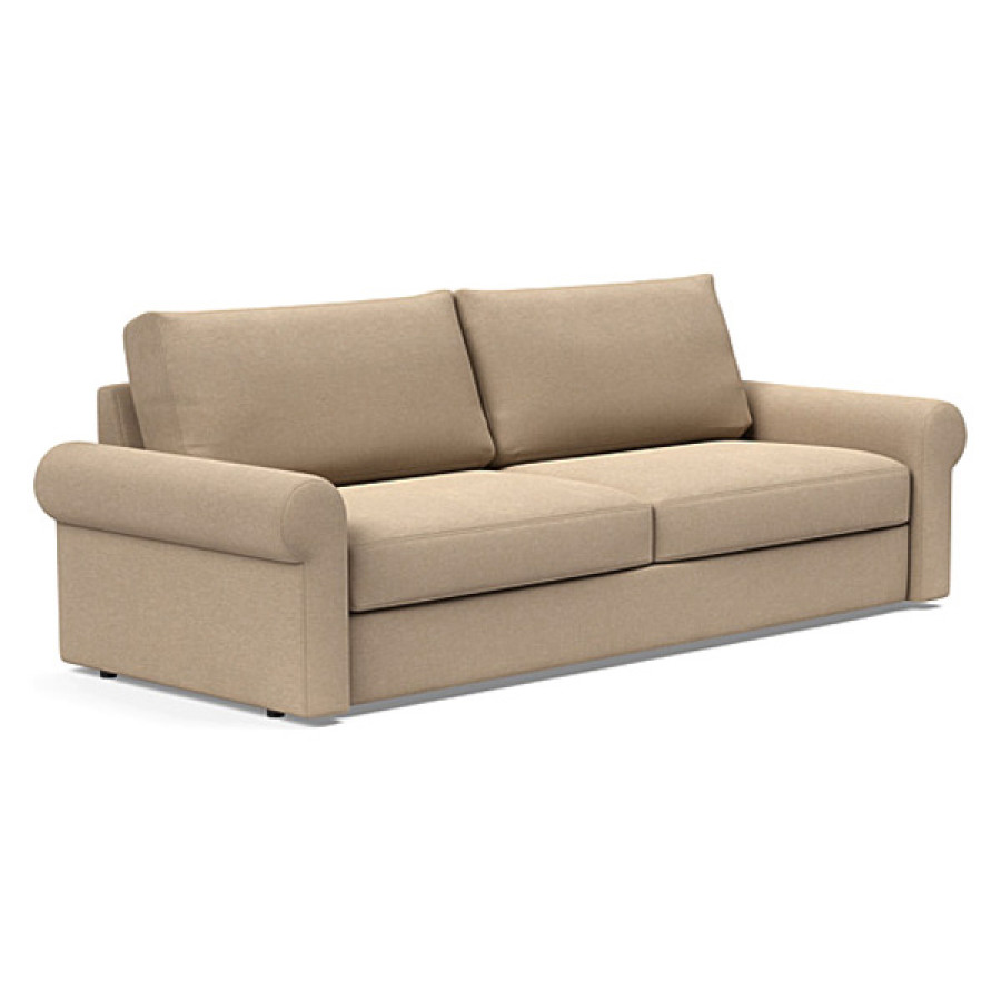 Innovation Living Vilander Sofa Bed With Roll Arms - 587 Phobos Mocha