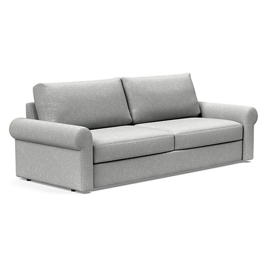 Innovation Living Vilander Sofa Bed With Roll Arms - 590 Micro Check Grey