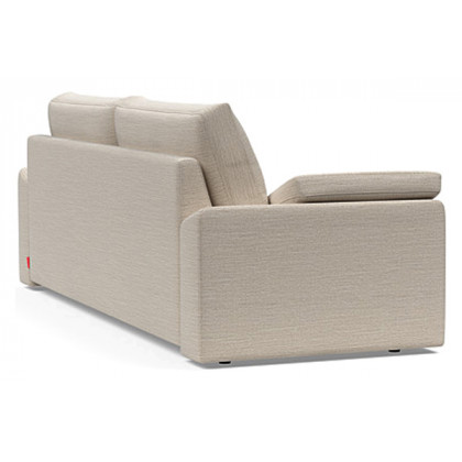 Innovation Living Vilander Sofa Bed With Cushion Arms - 612 Blida Sand Grey
